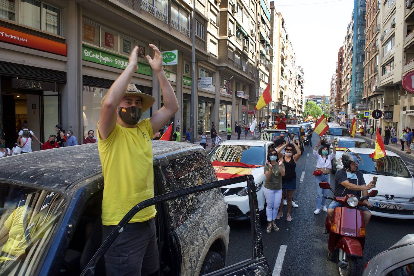 Fotos: Marcha &quot;por España y su libertad&quot; en Murcia