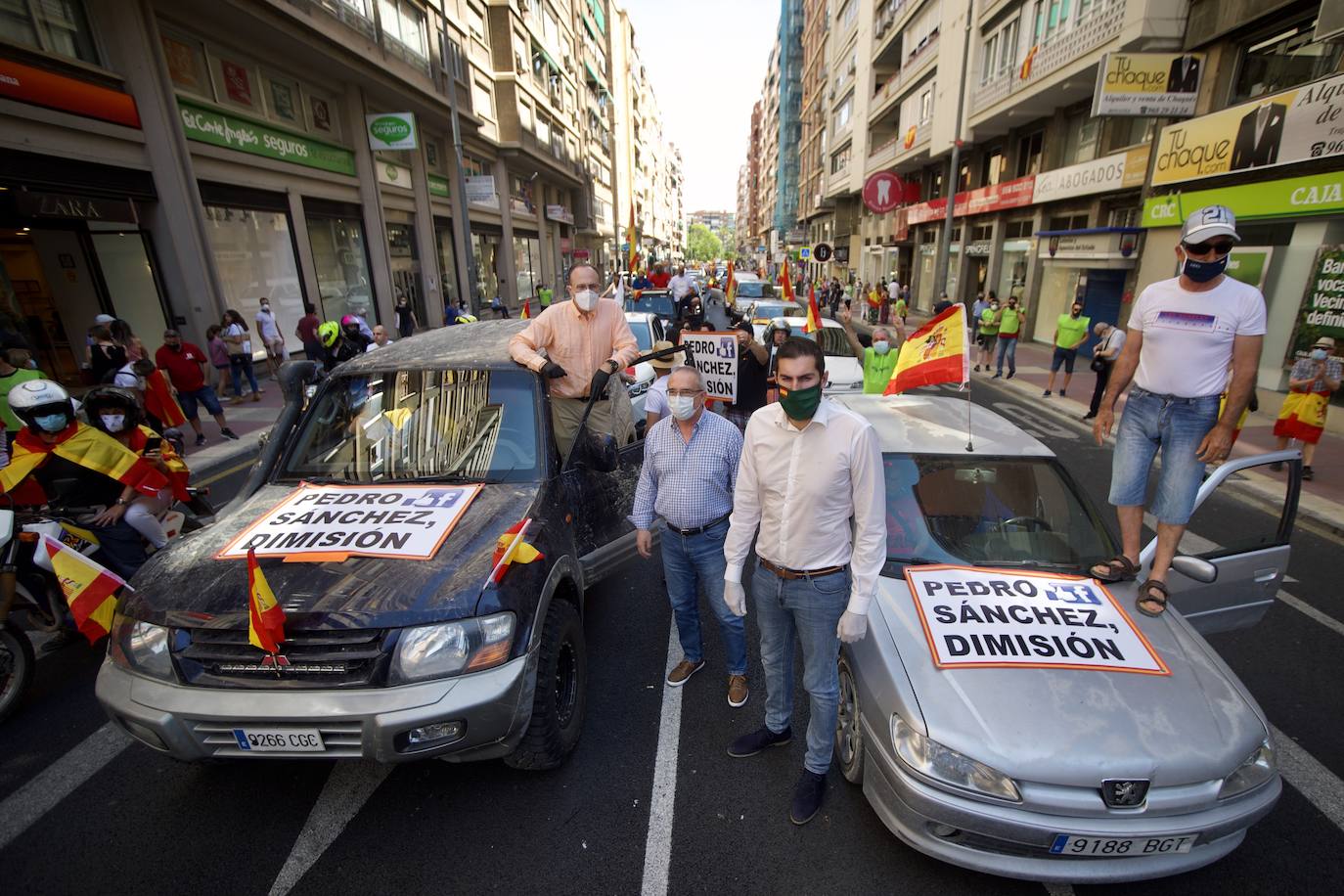 Fotos: Marcha &quot;por España y su libertad&quot; en Murcia