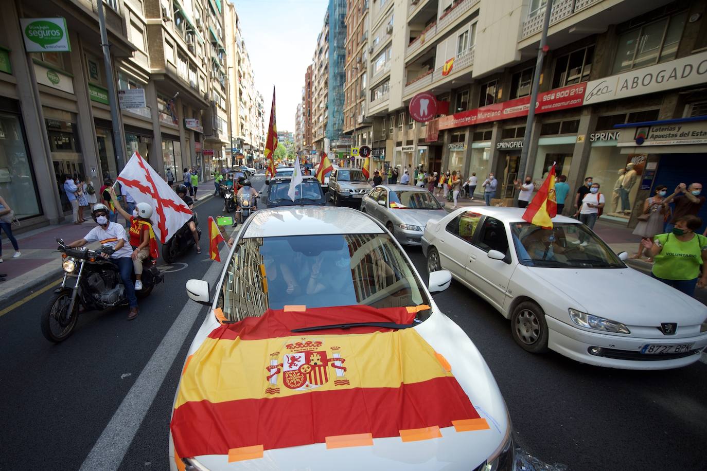 Fotos: Marcha &quot;por España y su libertad&quot; en Murcia