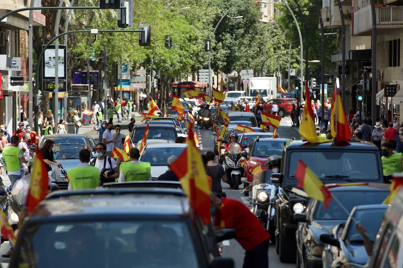 Fotos: Marcha &quot;por España y su libertad&quot; en Murcia