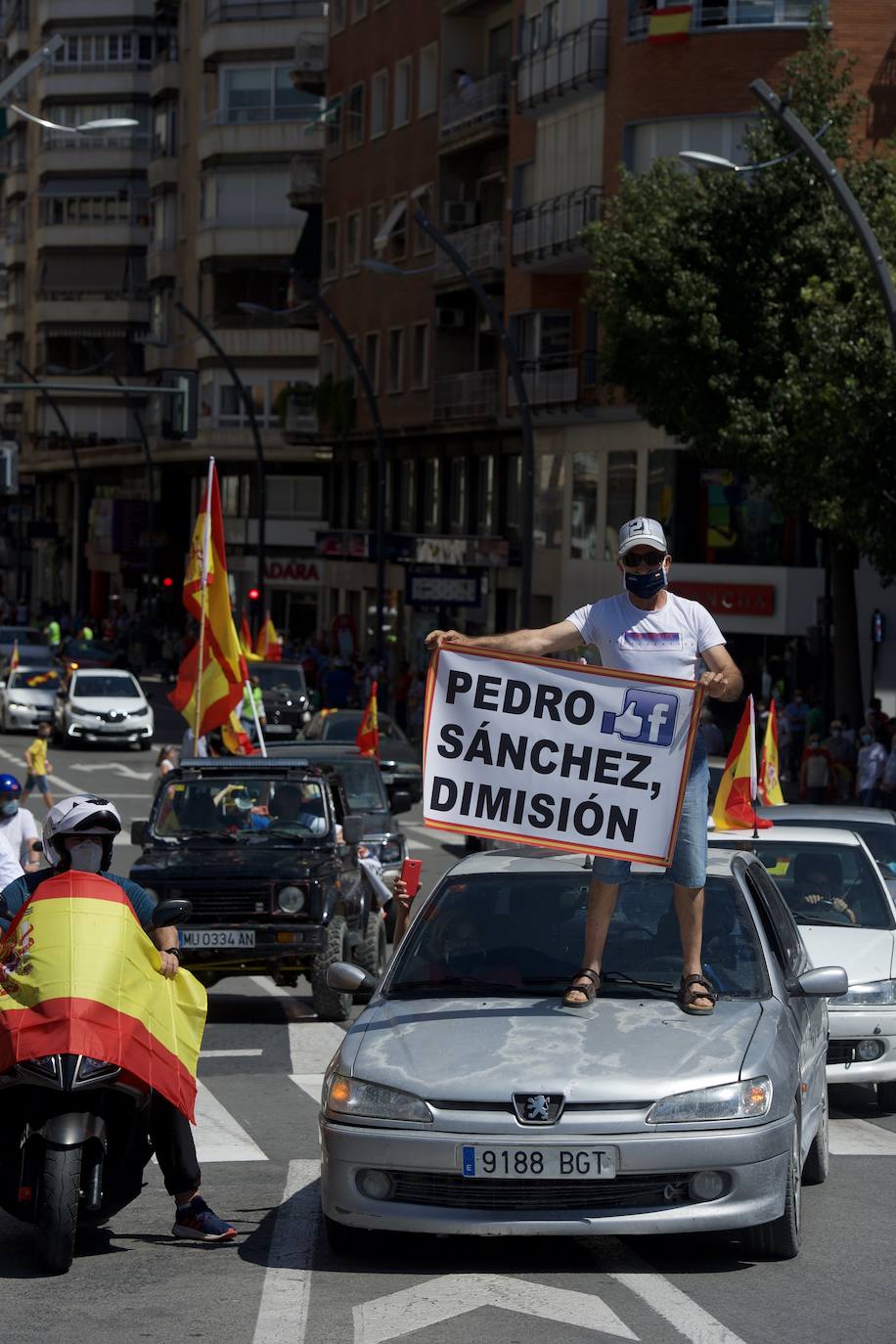 Fotos: Marcha &quot;por España y su libertad&quot; en Murcia