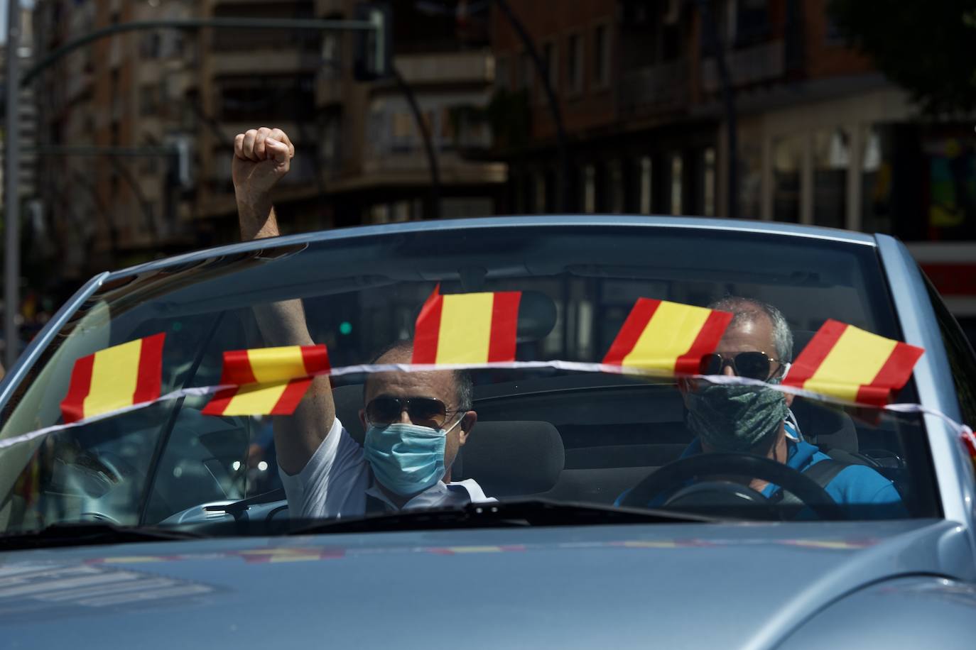 Fotos: Marcha &quot;por España y su libertad&quot; en Murcia