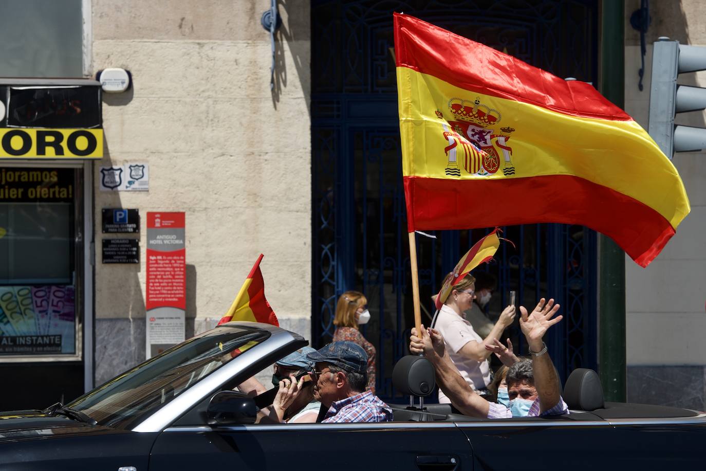 Fotos: Marcha &quot;por España y su libertad&quot; en Murcia