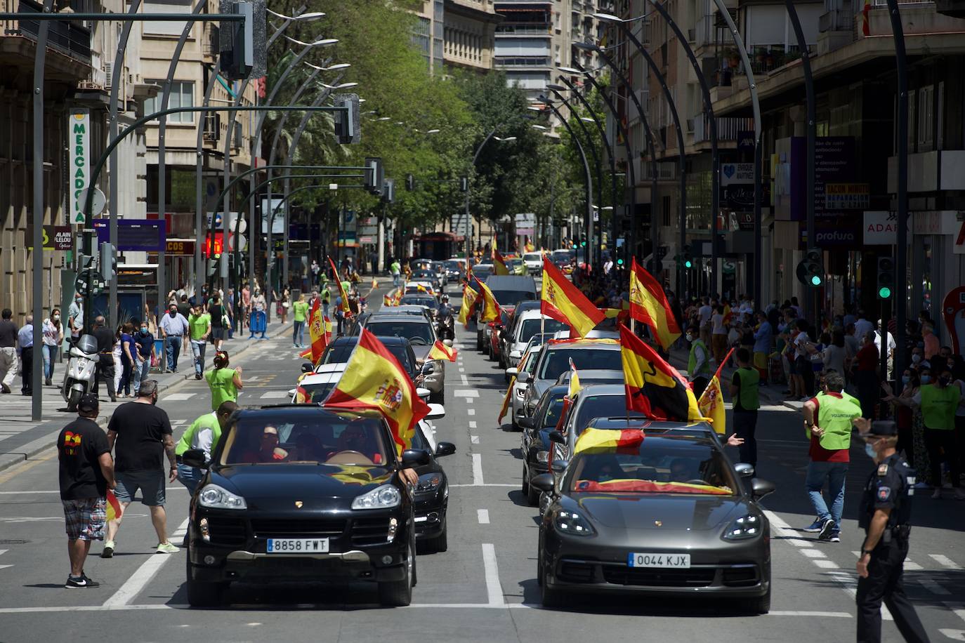 Fotos: Marcha &quot;por España y su libertad&quot; en Murcia