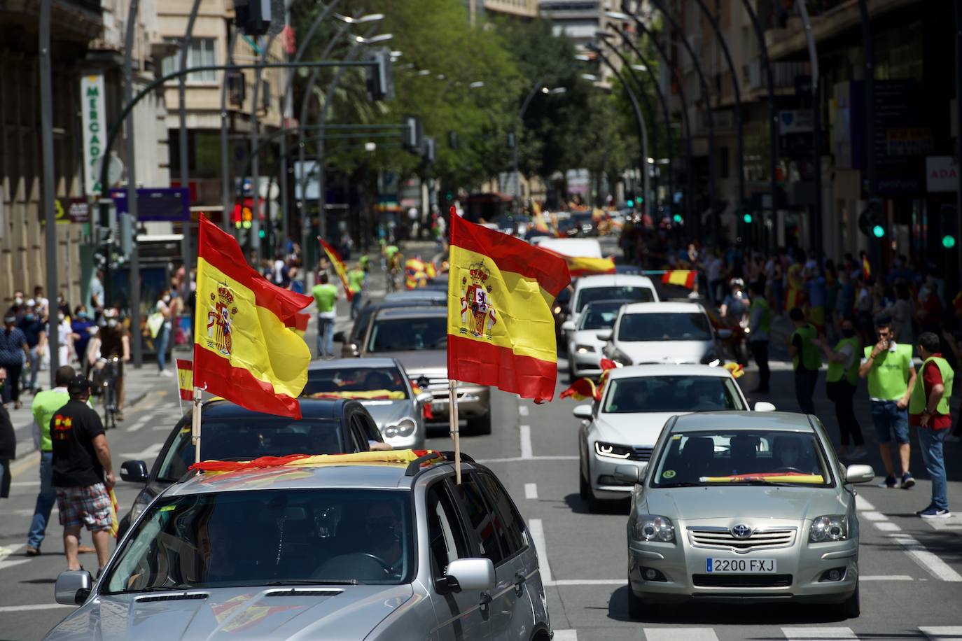 Fotos: Marcha &quot;por España y su libertad&quot; en Murcia