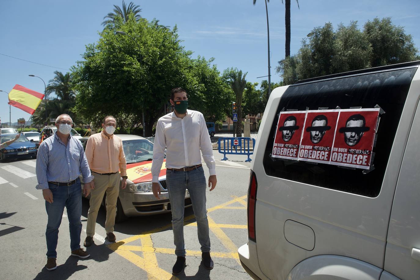 Fotos: Marcha &quot;por España y su libertad&quot; en Murcia