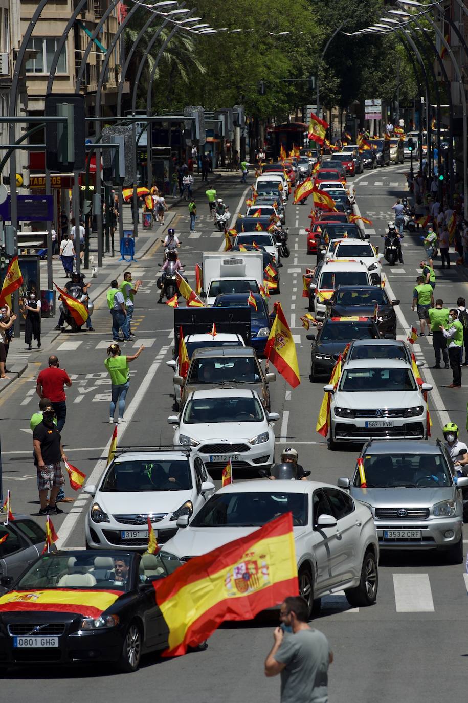 Fotos: Marcha &quot;por España y su libertad&quot; en Murcia