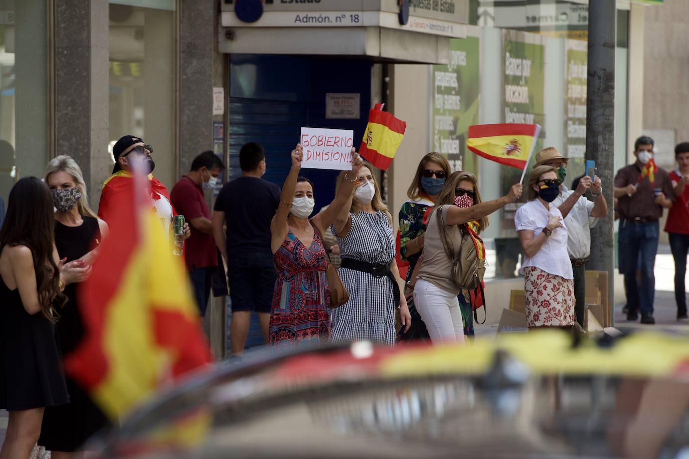 Fotos: Marcha &quot;por España y su libertad&quot; en Murcia