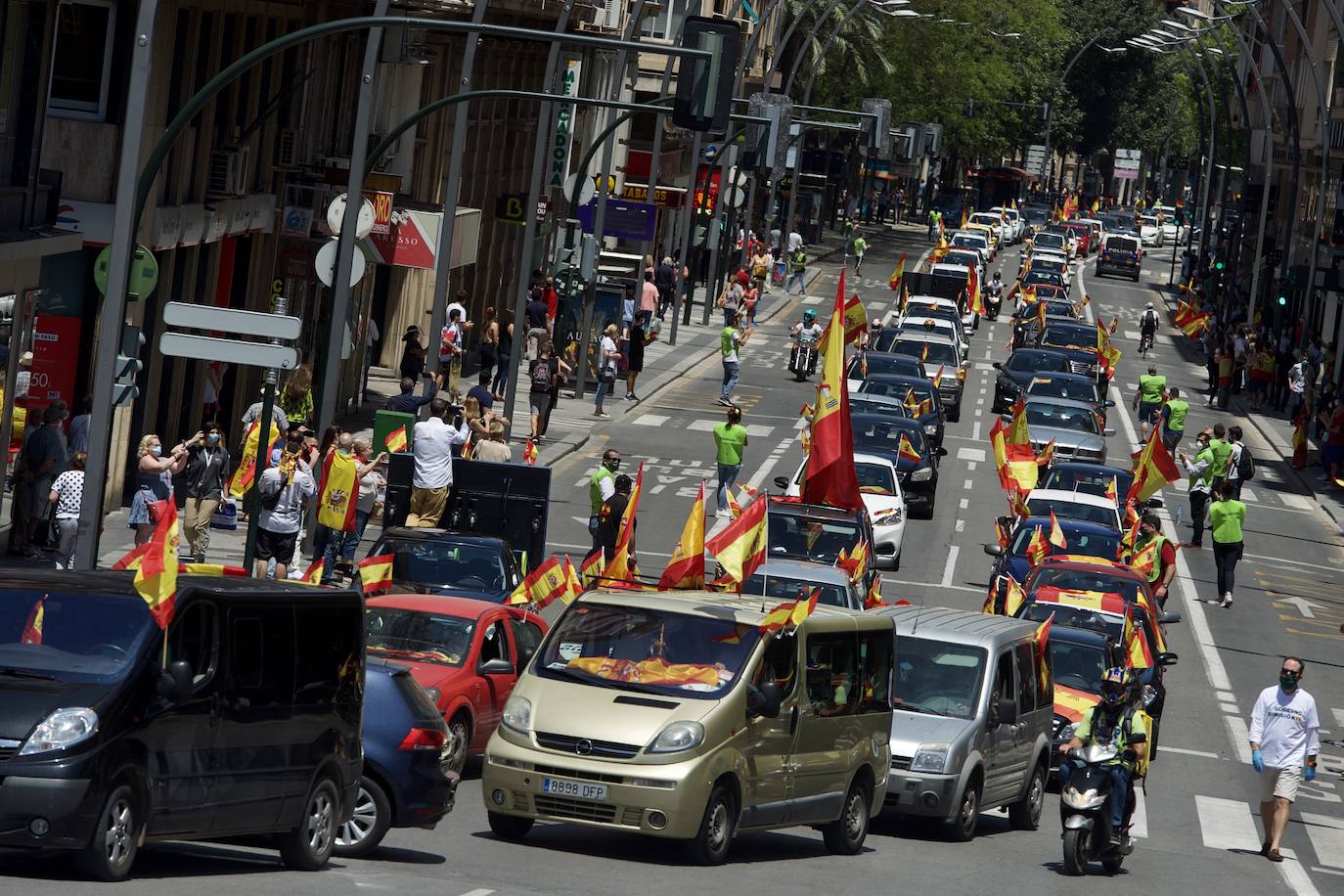 Fotos: Marcha &quot;por España y su libertad&quot; en Murcia