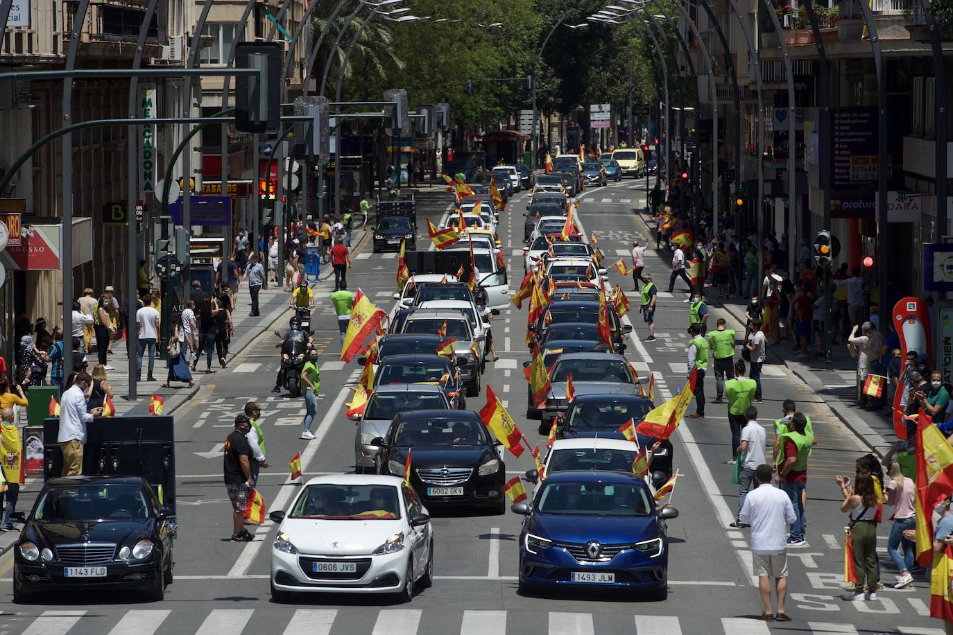 Fotos: Marcha &quot;por España y su libertad&quot; en Murcia