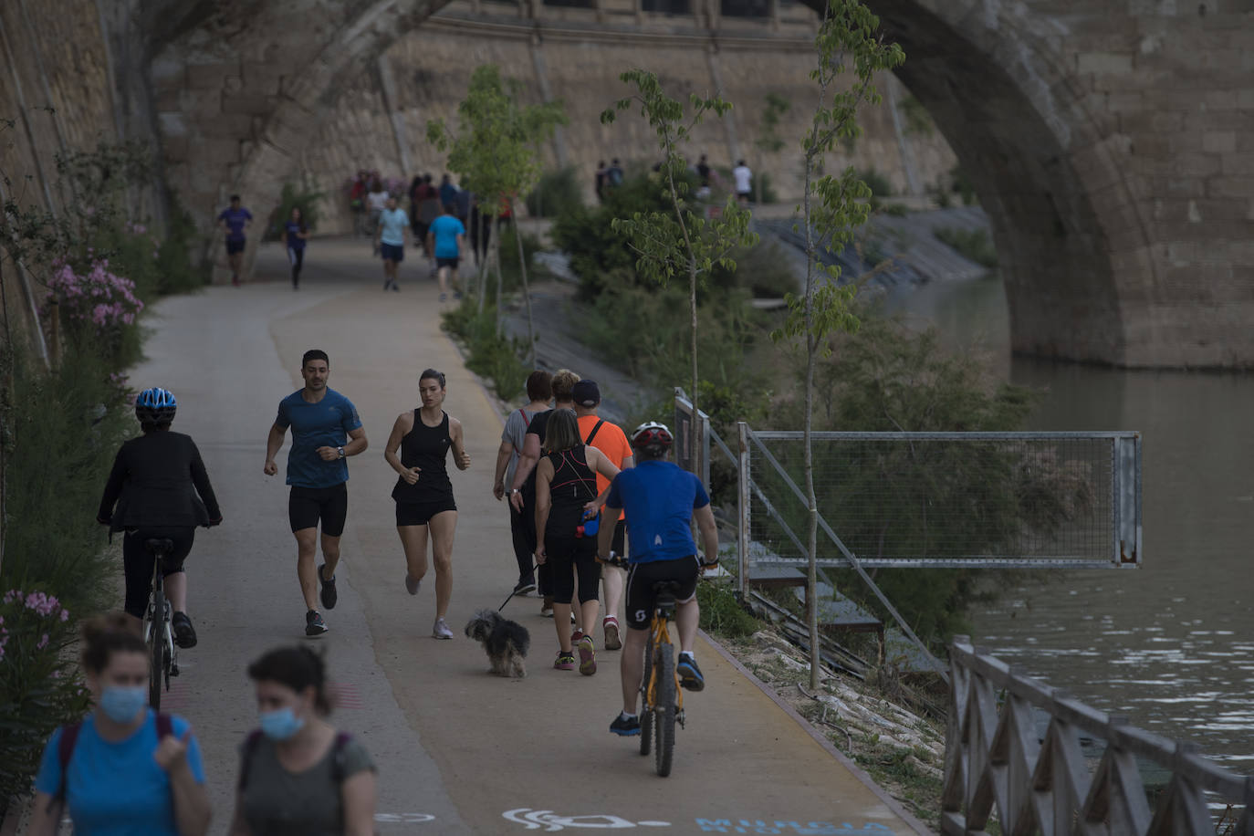 Fotos: El deporte comienza su desescalada