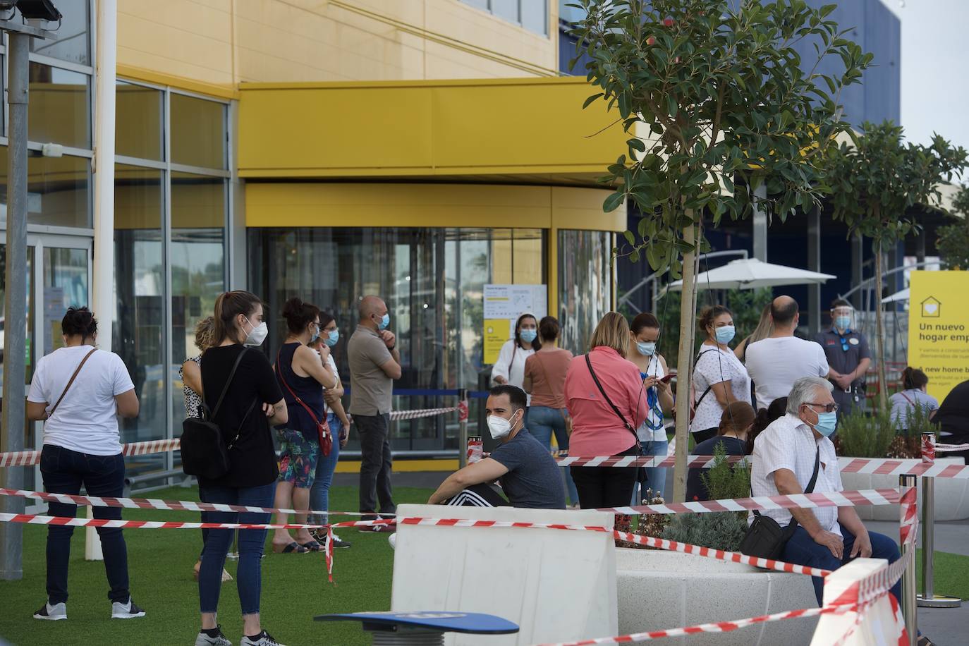 Fotos: Los centros comerciales vuelven tras más de dos meses