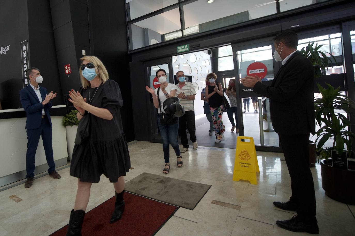 Fotos: Los centros comerciales vuelven tras más de dos meses