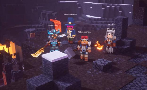 Captura de 'Minecraft Dungeons'.