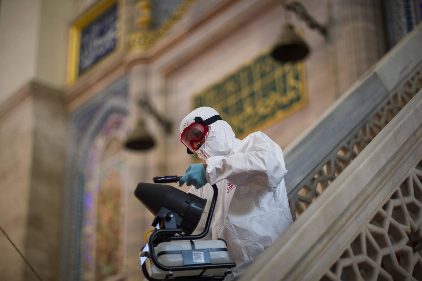 Fotos: La mezquita de Solimán abre sus puertas