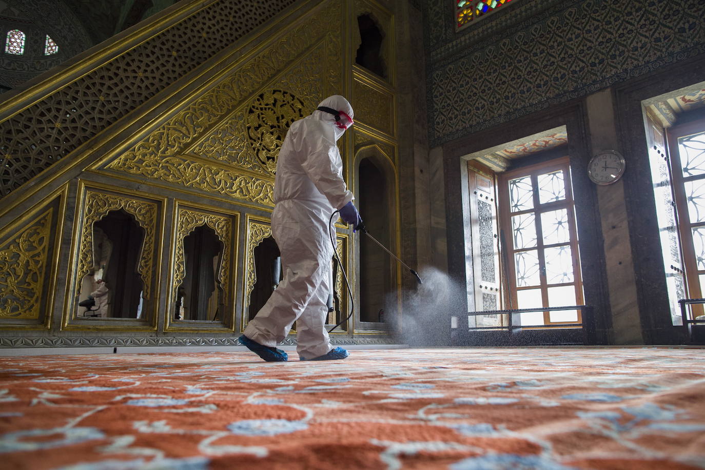 Fotos: La mezquita de Solimán abre sus puertas
