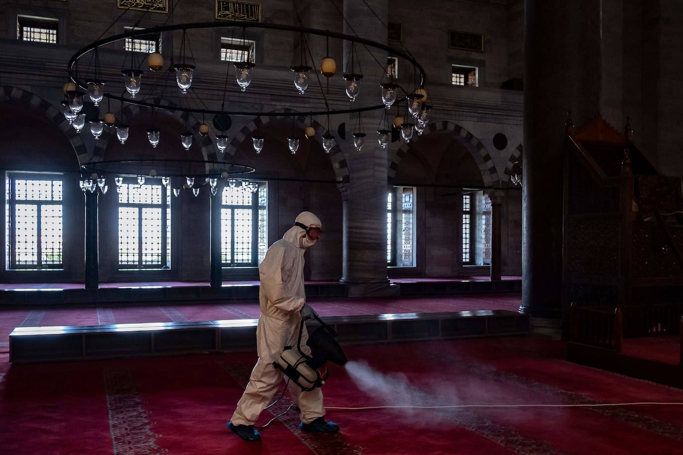 Fotos: La mezquita de Solimán abre sus puertas