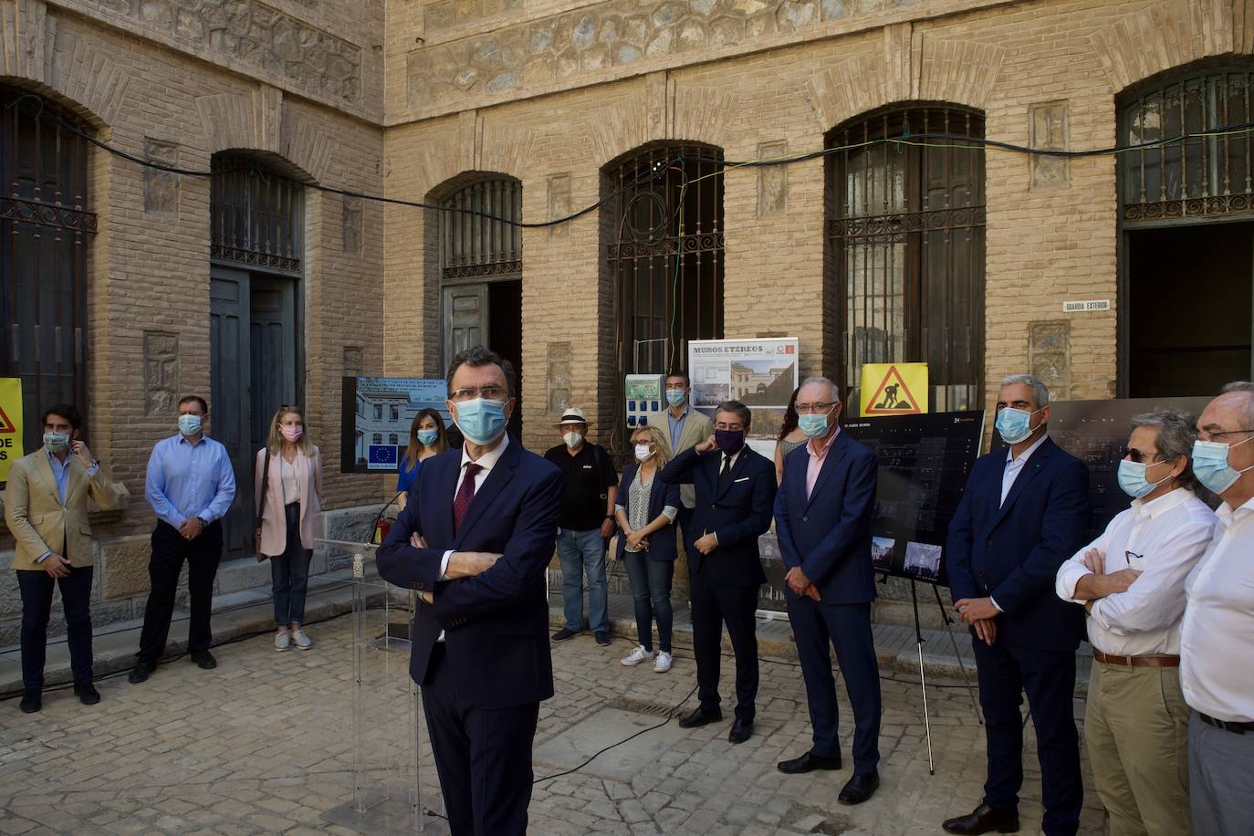 La intervención no se limitará al edificio, sino también a su entorno