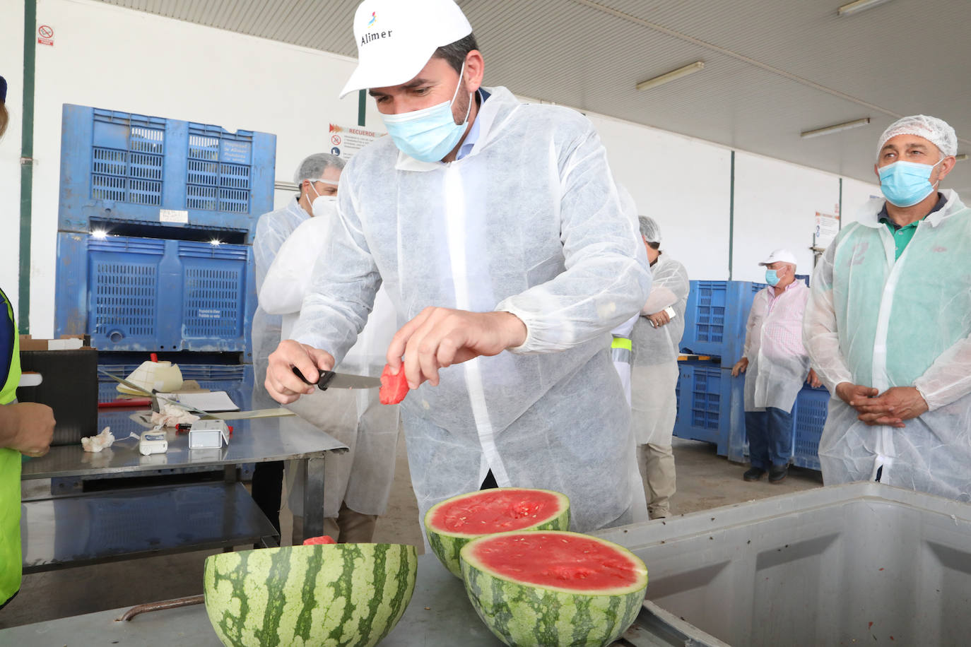 Fotos: La pandemia pasa factura en la cooperativa Alimer