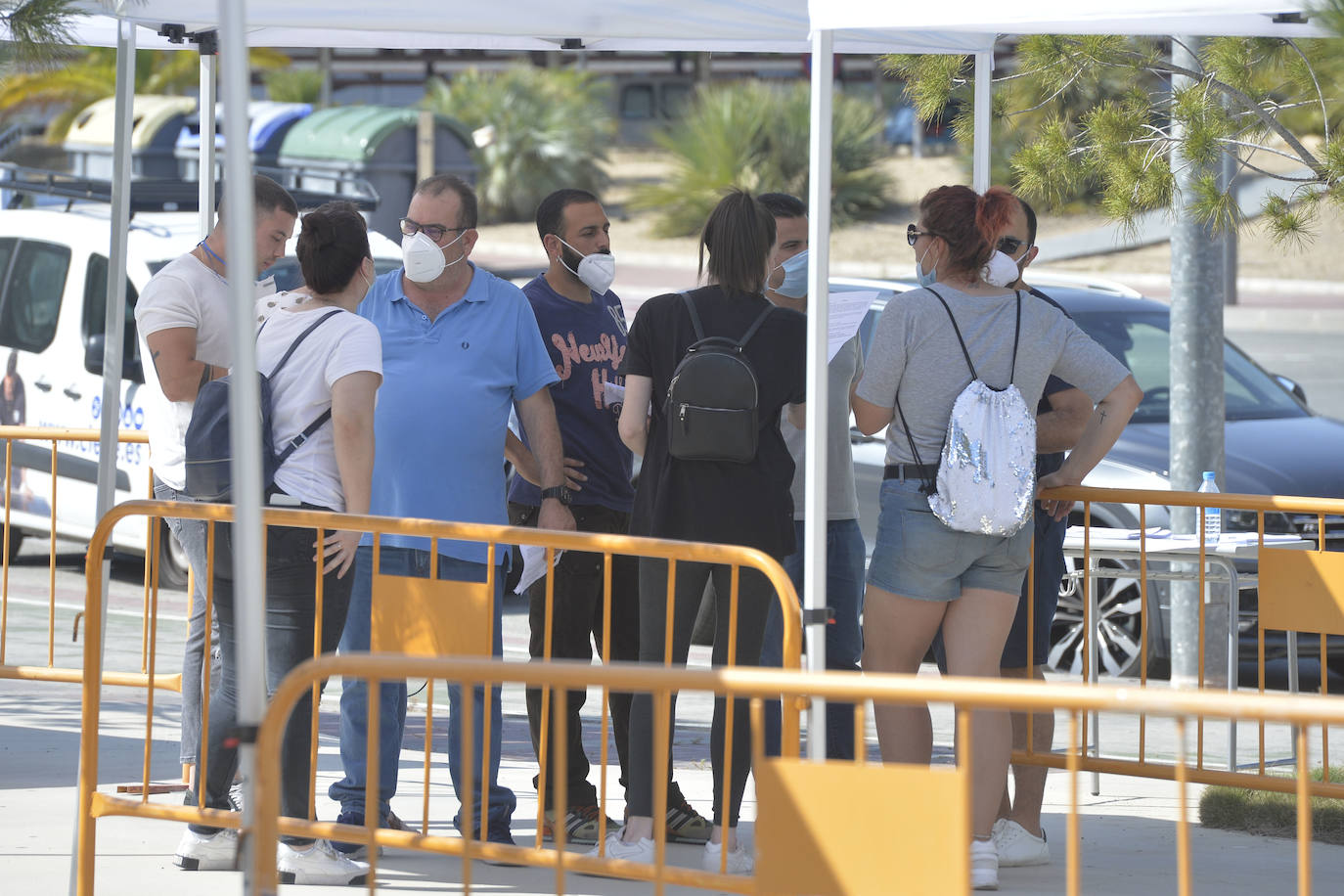 Fotos: Las pruebas de acceso a la Universidad para mayores estrenan el protocolo de seguridad