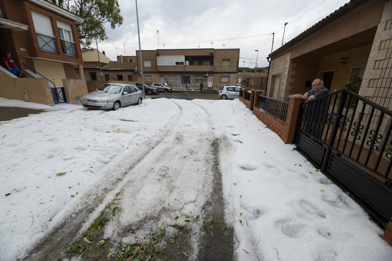 Fotos: Las lluvias provocan cinco accidentes y 68 incidencias en la Región
