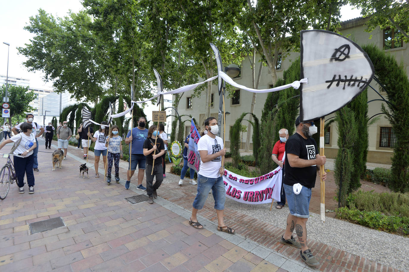 Fotos: Protesta por el Mar Menor