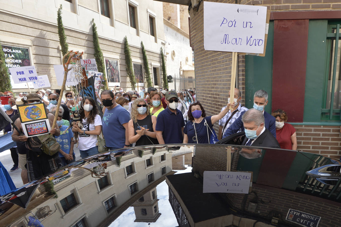 Fotos: Protesta por el Mar Menor