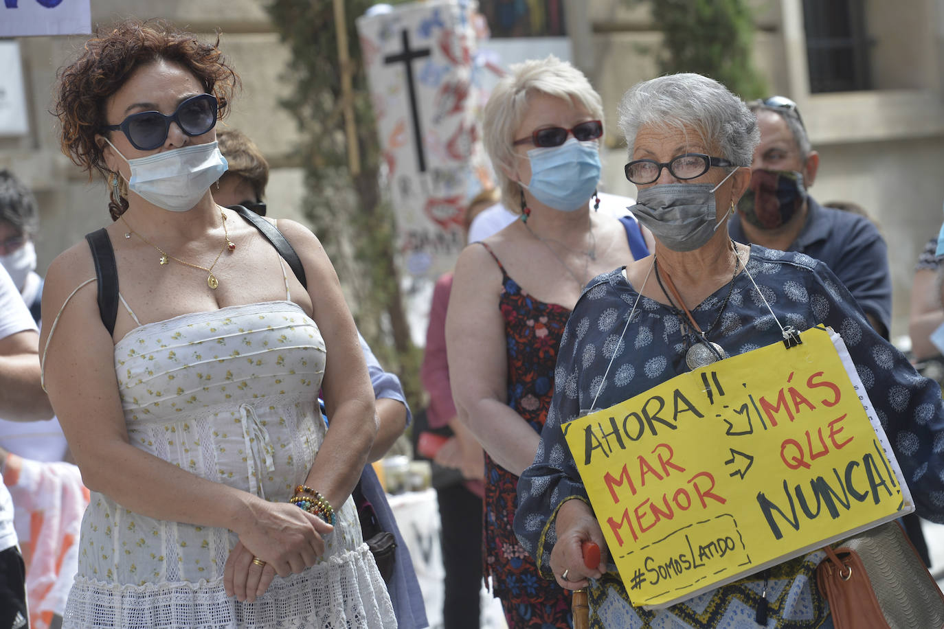 Fotos: Protesta por el Mar Menor