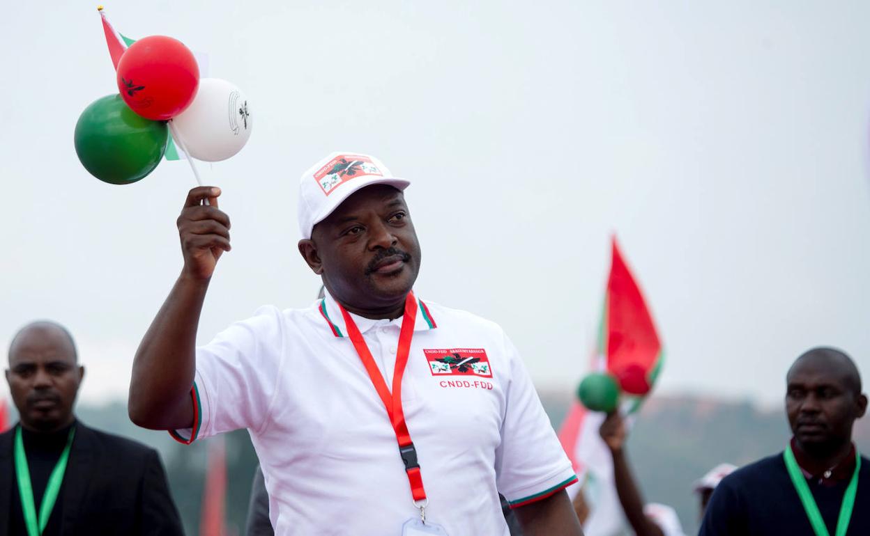 El presidente de Burundi, Pierre Nkurunziza