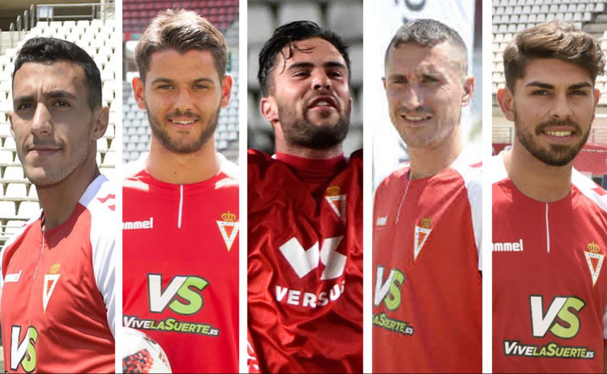 Álvaro Rodríguez, Algar, Quereda, Manolo y Legaz.