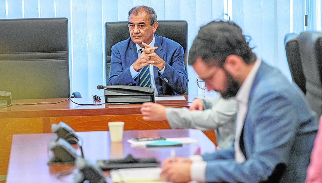 Juan Antonio Pedreño, presidente de Ucomur, ayer. 