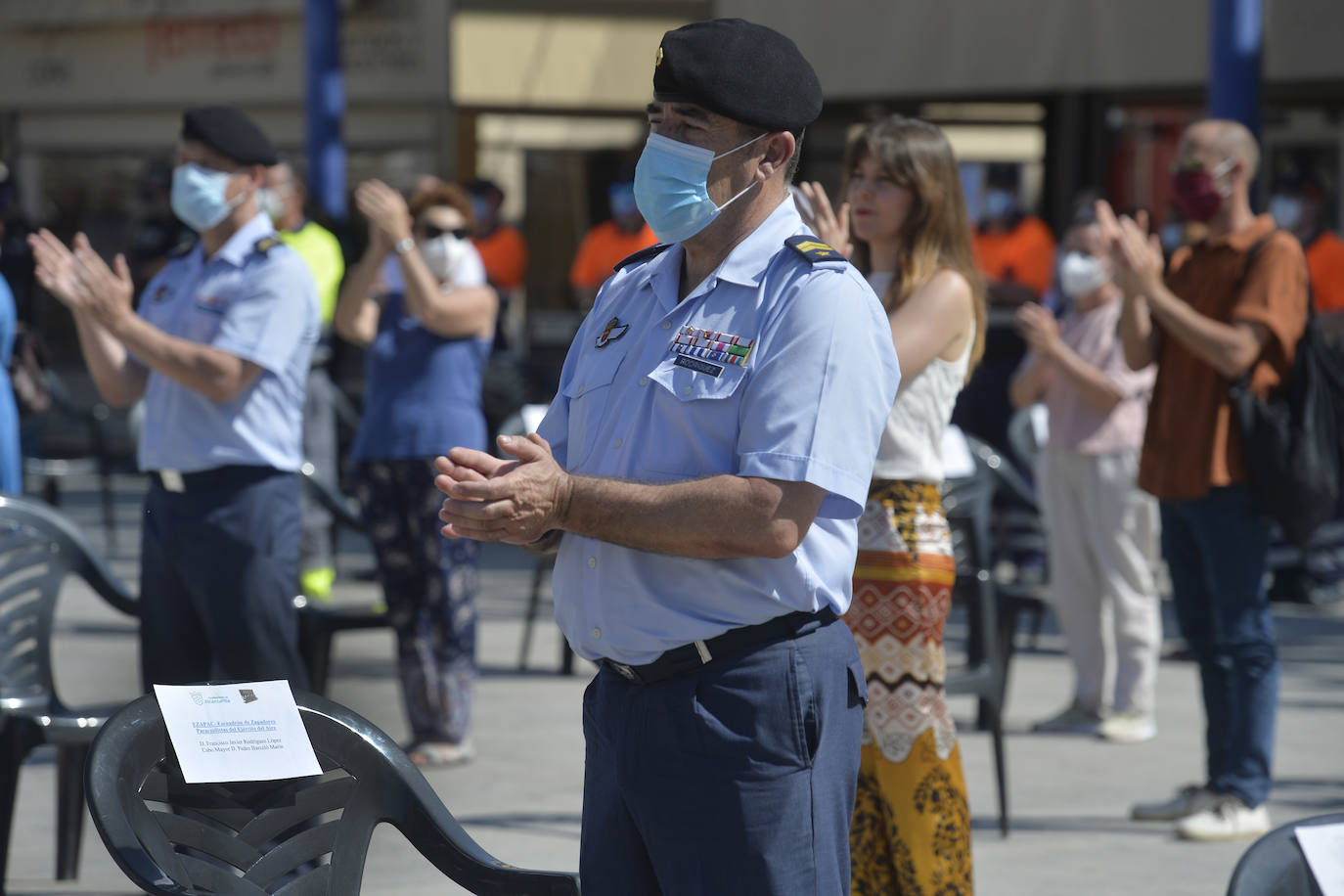 Fotos: Homenaje en Alcantarilla a las víctimas del coronavirus en la Región