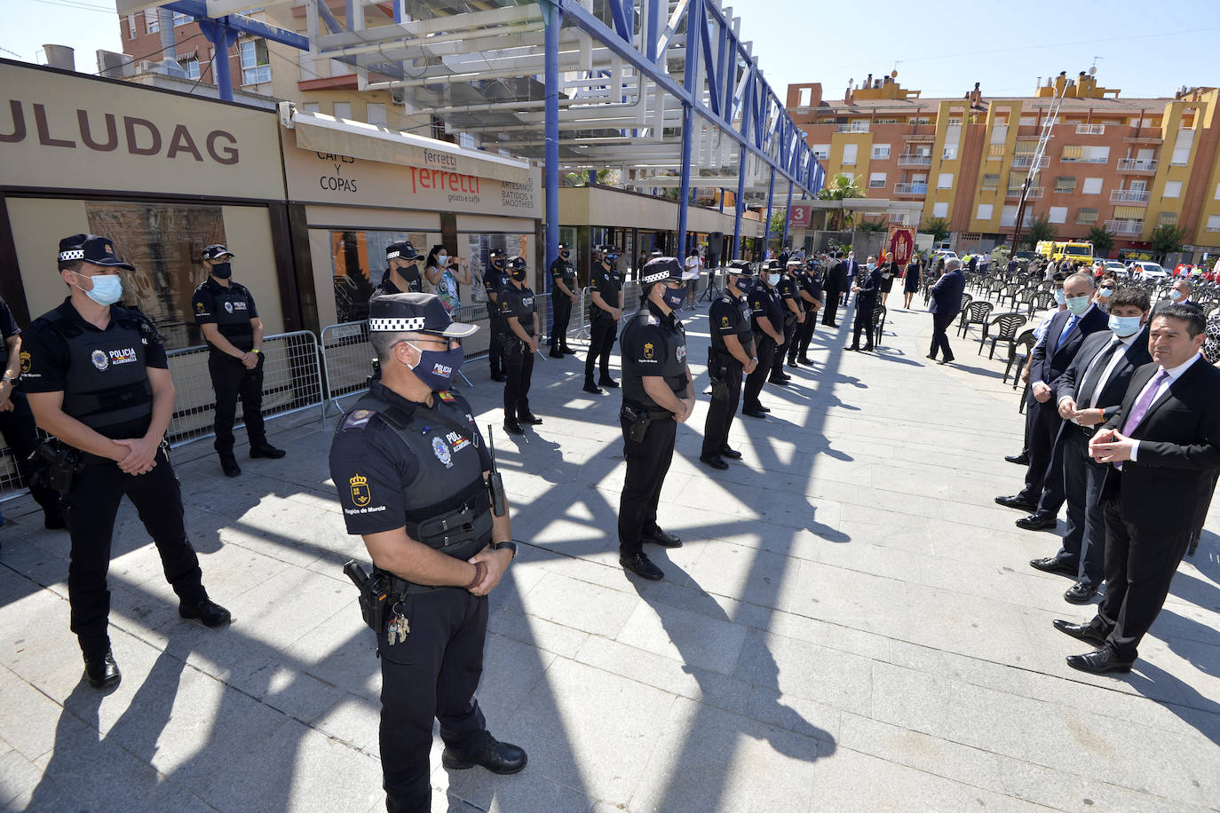 Fotos: Homenaje en Alcantarilla a las víctimas del coronavirus en la Región