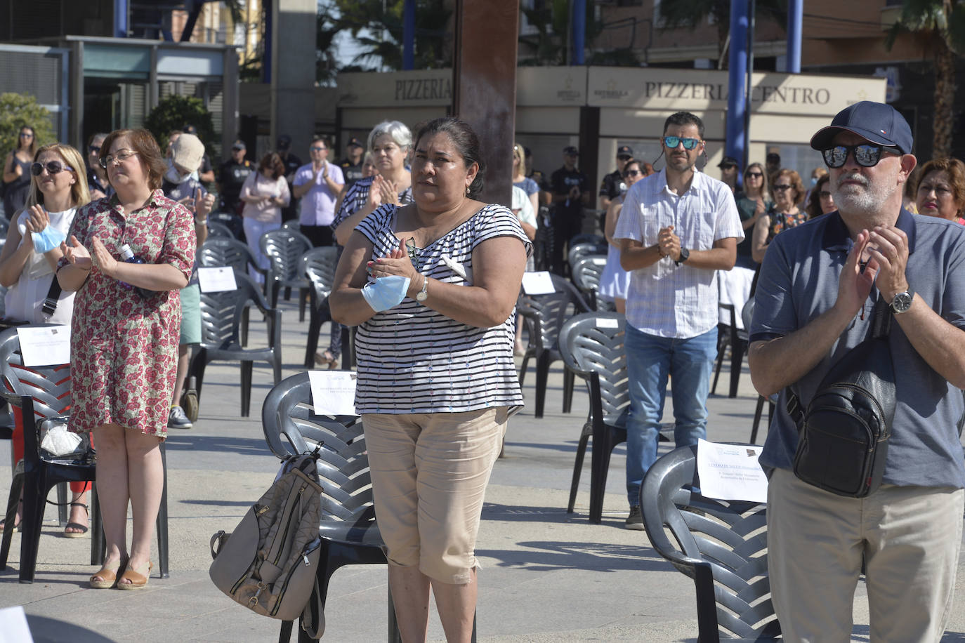 Fotos: Homenaje en Alcantarilla a las víctimas del coronavirus en la Región