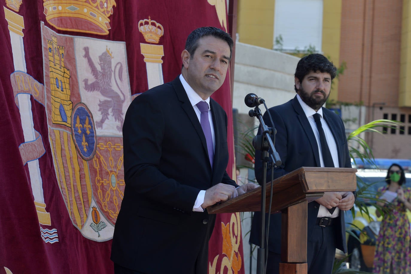 Fotos: Homenaje en Alcantarilla a las víctimas del coronavirus en la Región