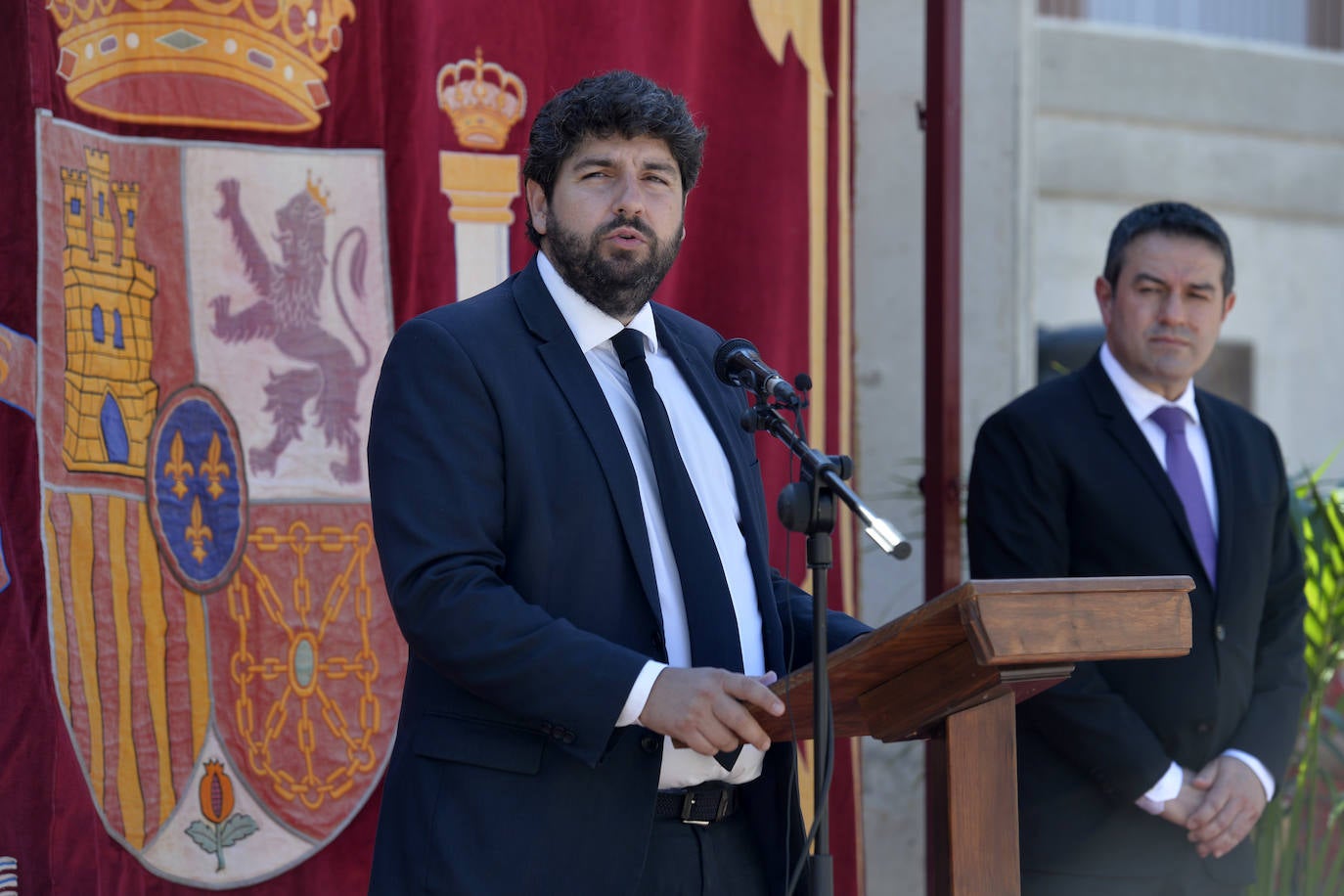 Fotos: Homenaje en Alcantarilla a las víctimas del coronavirus en la Región