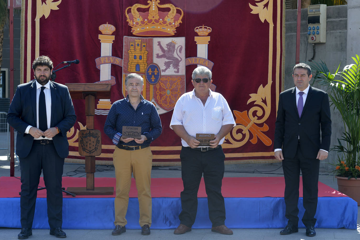 Fotos: Homenaje en Alcantarilla a las víctimas del coronavirus en la Región