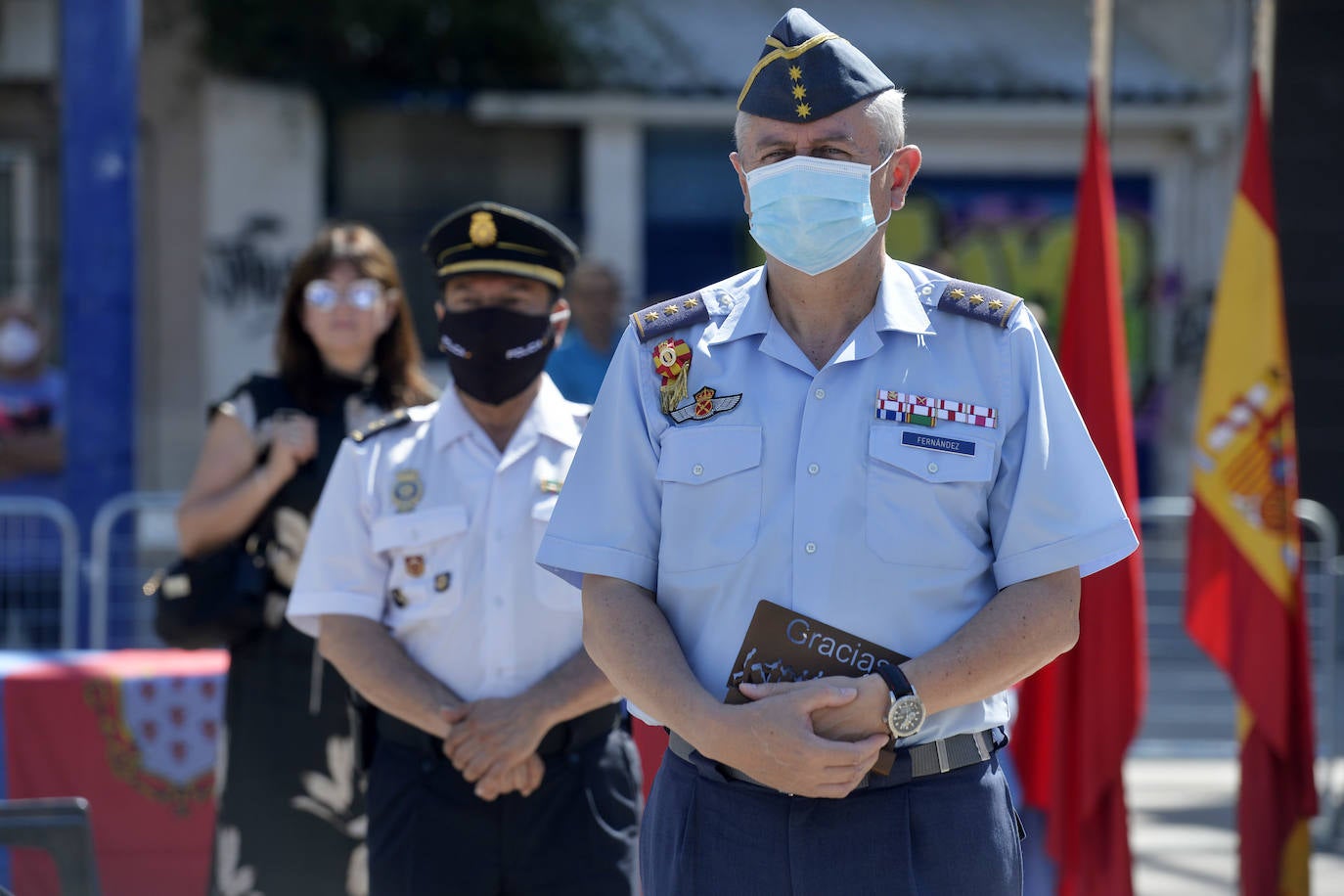 Fotos: Homenaje en Alcantarilla a las víctimas del coronavirus en la Región
