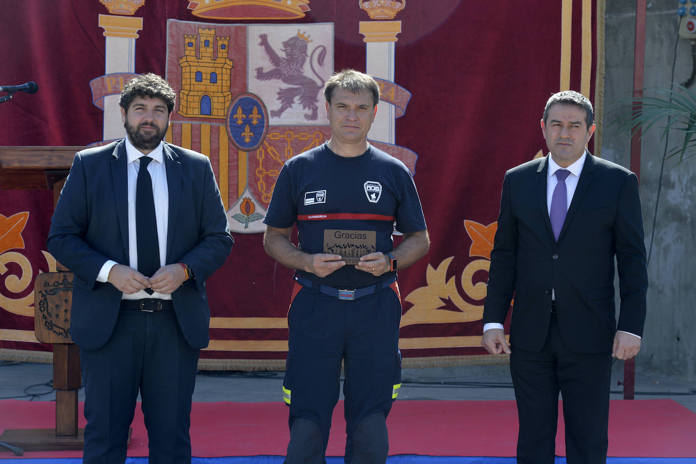 Fotos: Homenaje en Alcantarilla a las víctimas del coronavirus en la Región