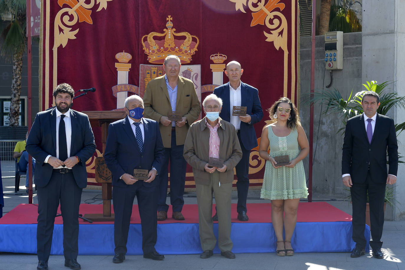 Fotos: Homenaje en Alcantarilla a las víctimas del coronavirus en la Región