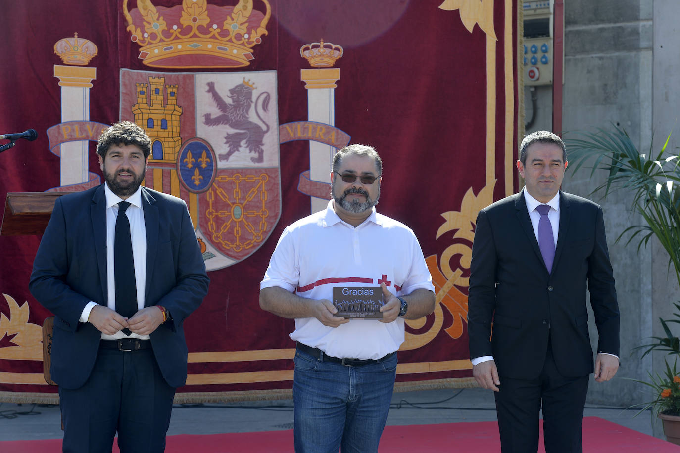 Fotos: Homenaje en Alcantarilla a las víctimas del coronavirus en la Región