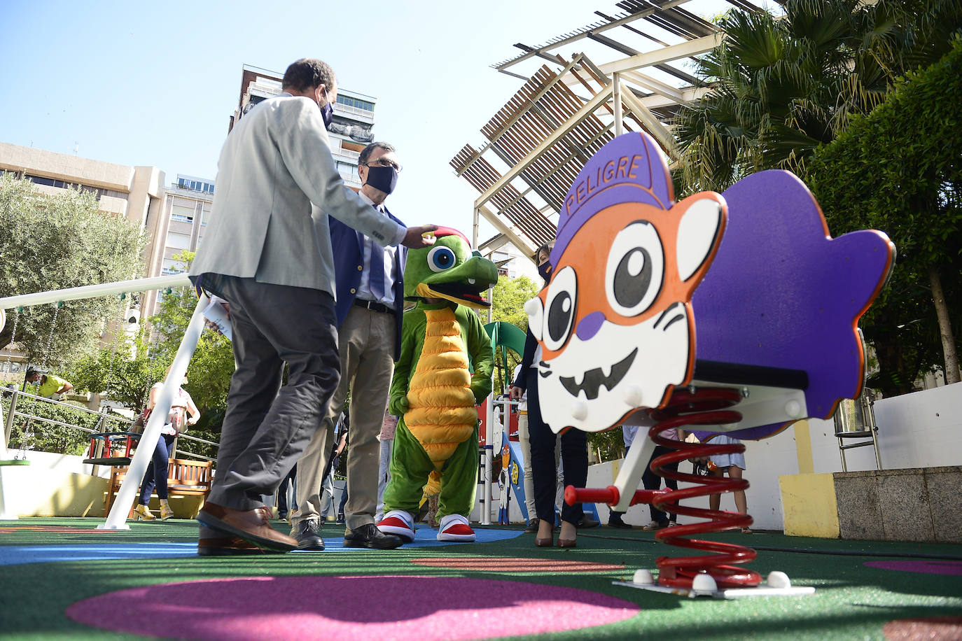 Fotos: Los parques infantiles reabren en la Región de Murcia tras el estado de alarma
