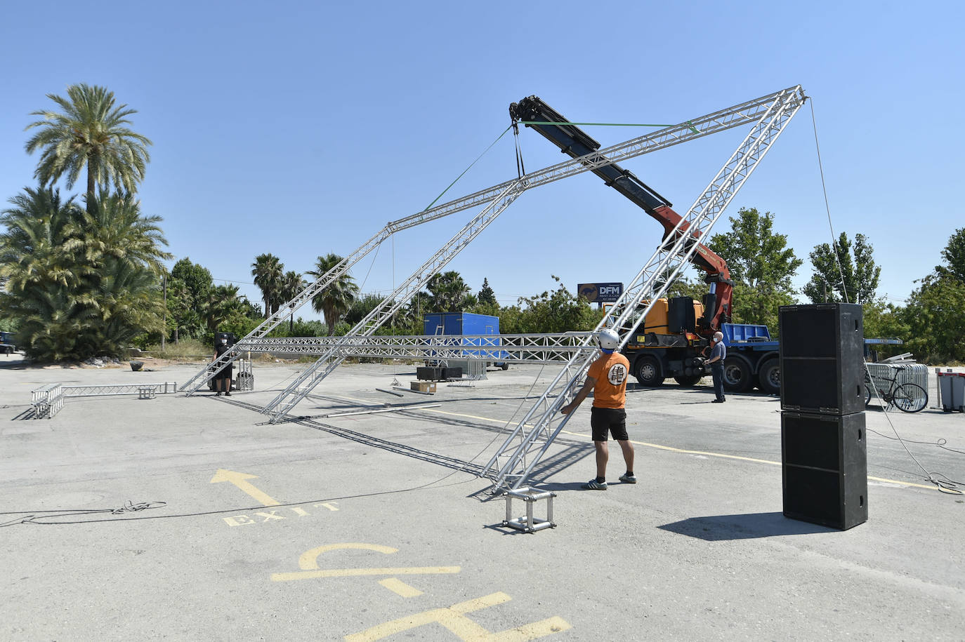 Fotos: Agotadas las 180 invitaciones para el autocine de esta noche en Murcia