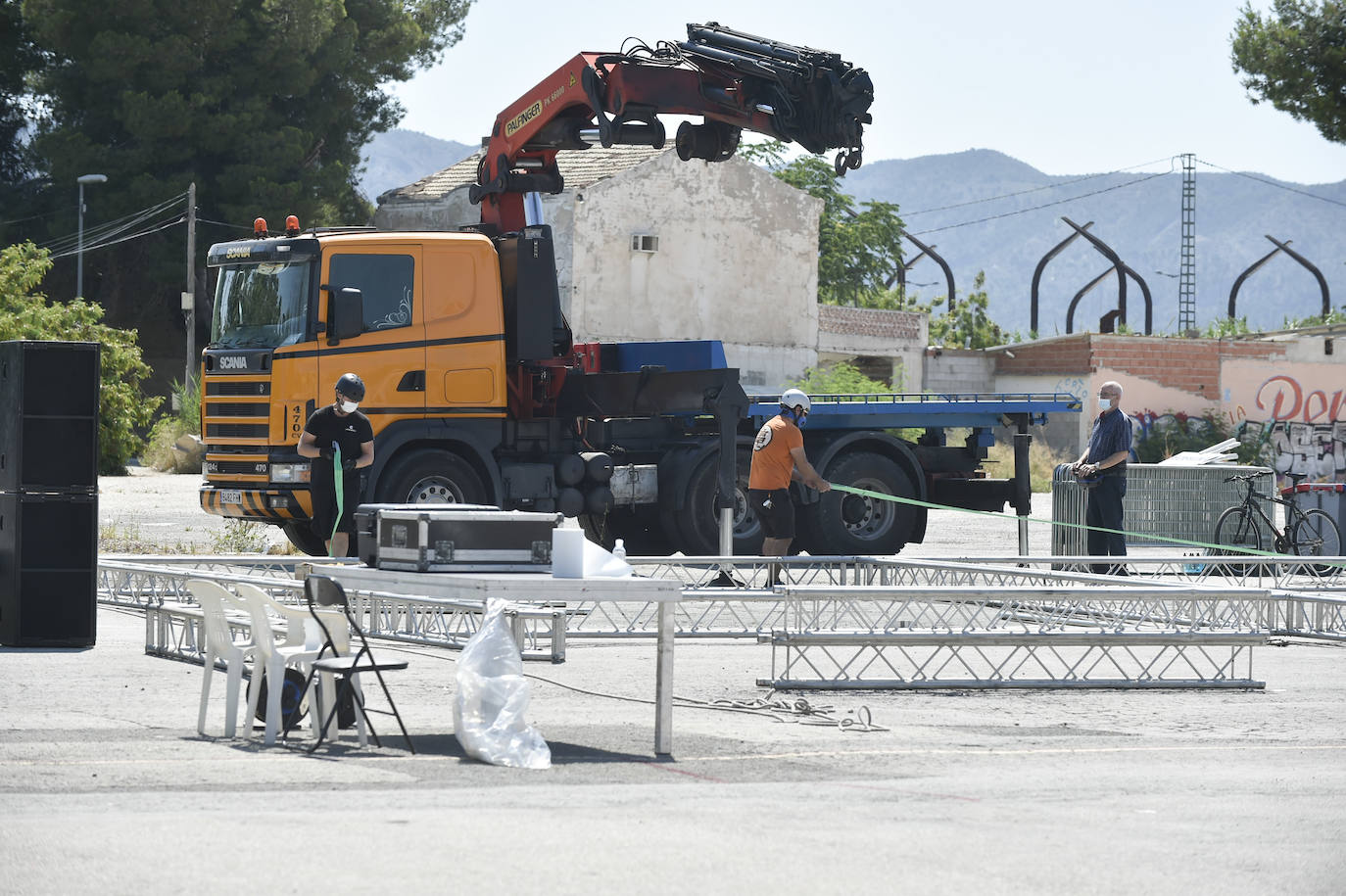 Fotos: Agotadas las 180 invitaciones para el autocine de esta noche en Murcia