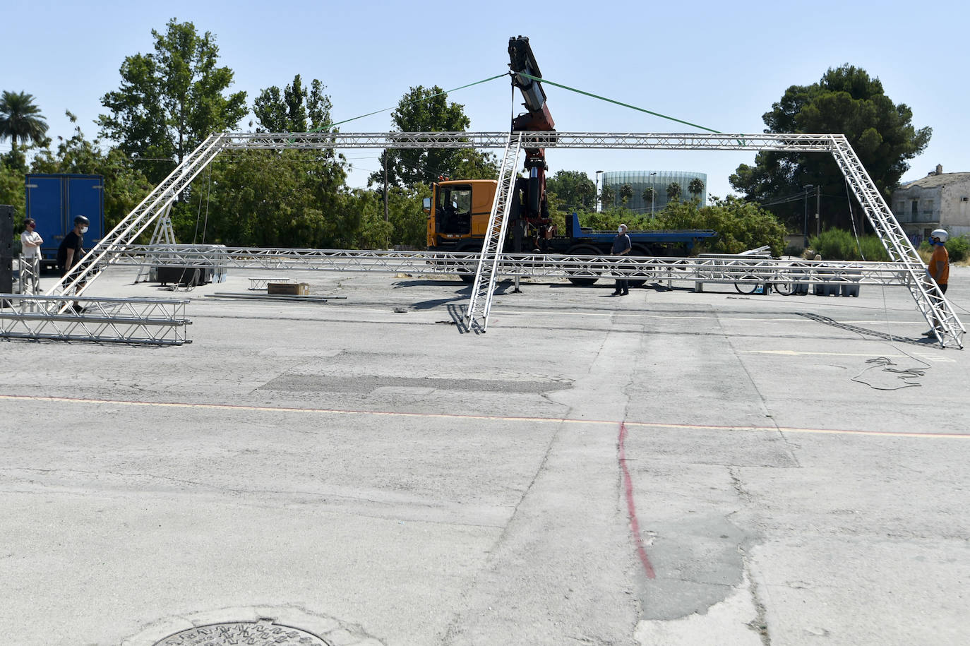 Fotos: Agotadas las 180 invitaciones para el autocine de esta noche en Murcia