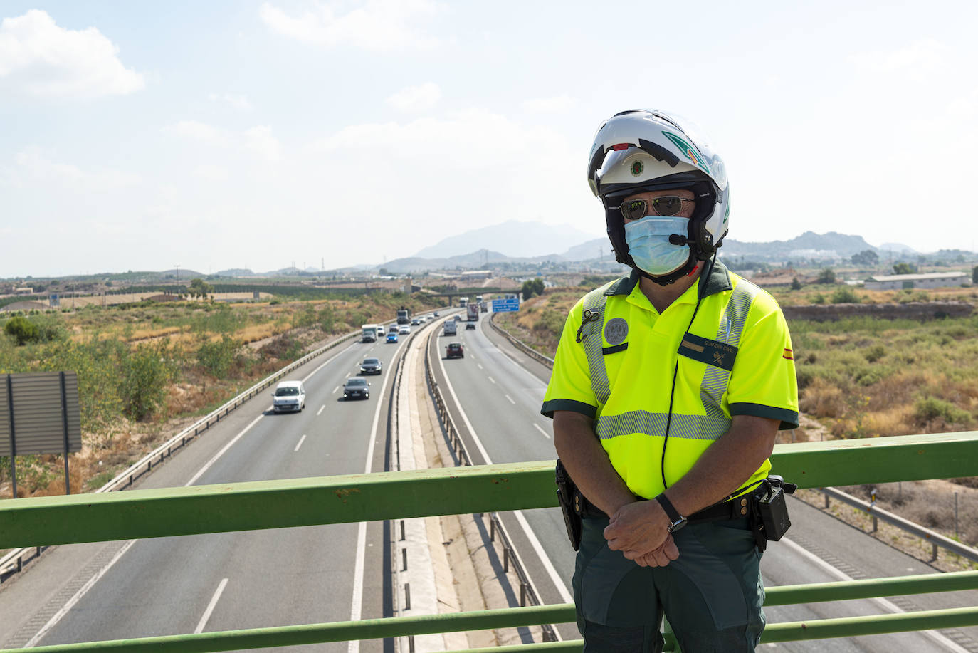 Fotos: Los desplazamientos por carretera en la Region caen un 20% pese al fin de las restricciones