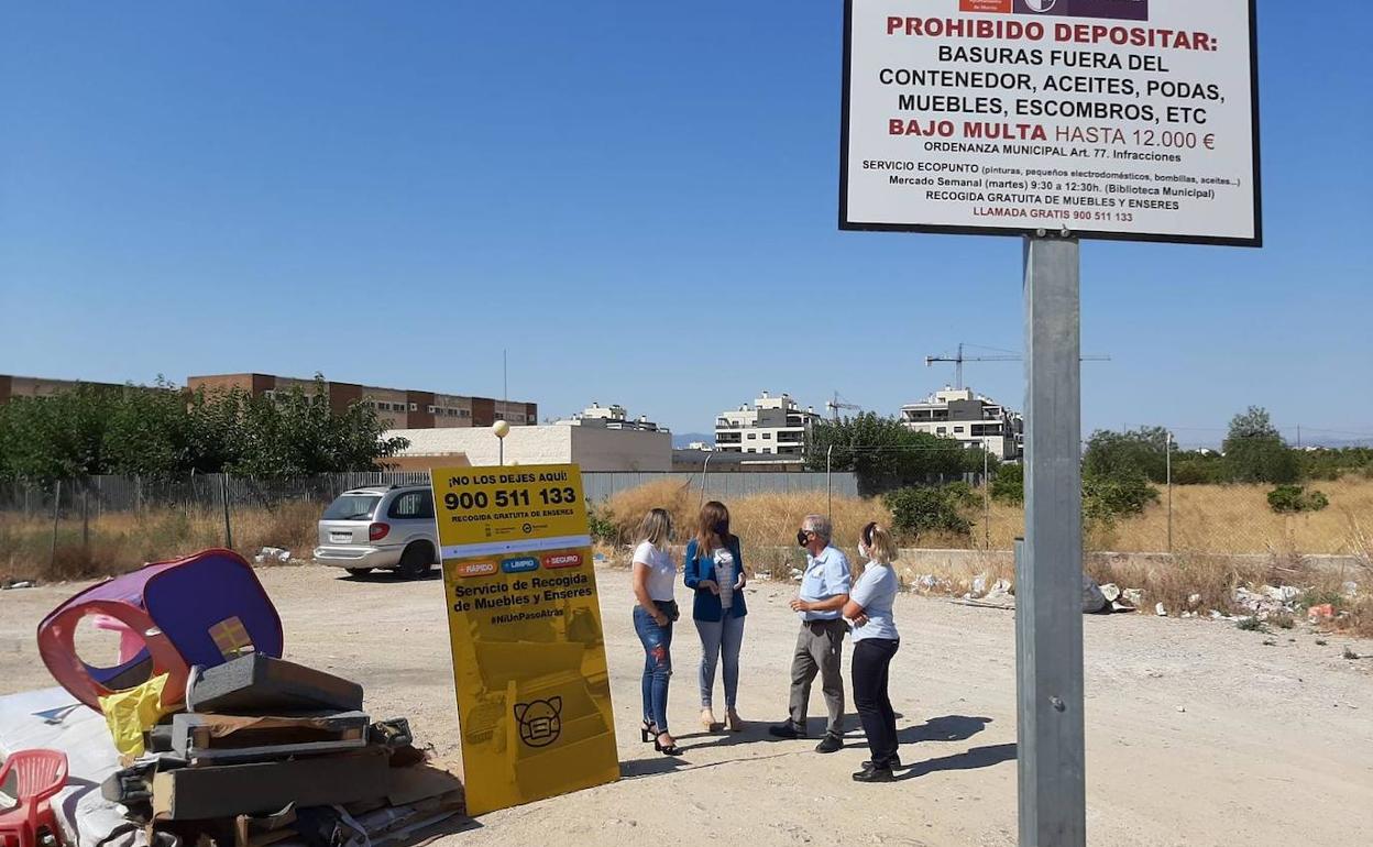 Presentación de la campaña en Cabezo de Torres.