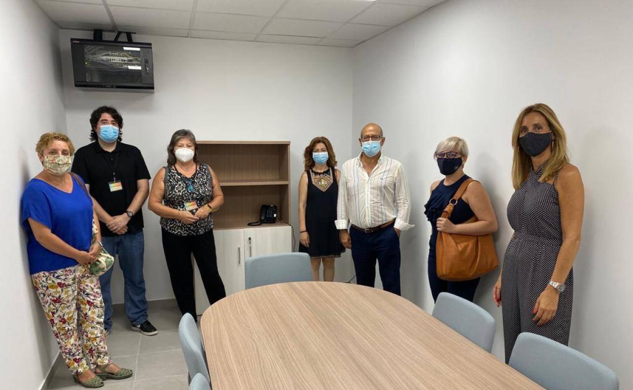 La concejal Pilar Torres ha visitado la nueva unidad del barrio del Progreso.