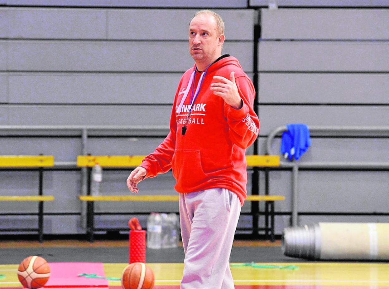 Rafa Monclova, entrenador del Real Murcia. 