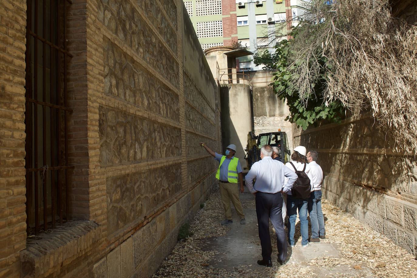 Fotos: Derriban los primeros muros de la Cárcel Vieja de Murcia